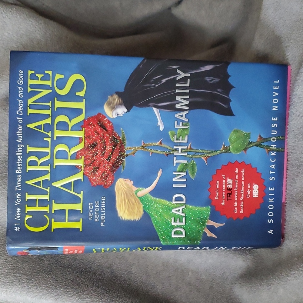 Hardcover Book, "Dead In The Family"